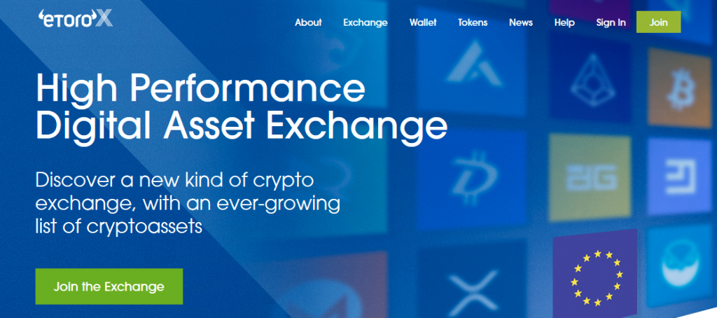 eToroX Crypto Exchange