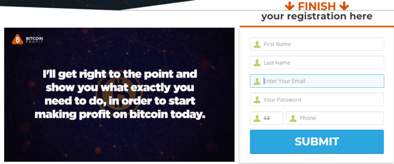 Bitcoin profit signup